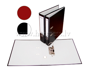 Mape reistrs A4, 75mm, neapkalts PP+balts paprs, bordo